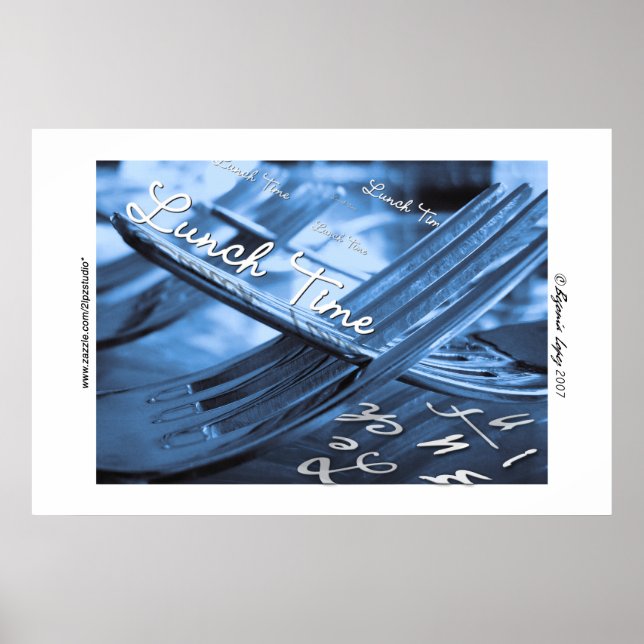 Mittagszeit Poster (Vorne)