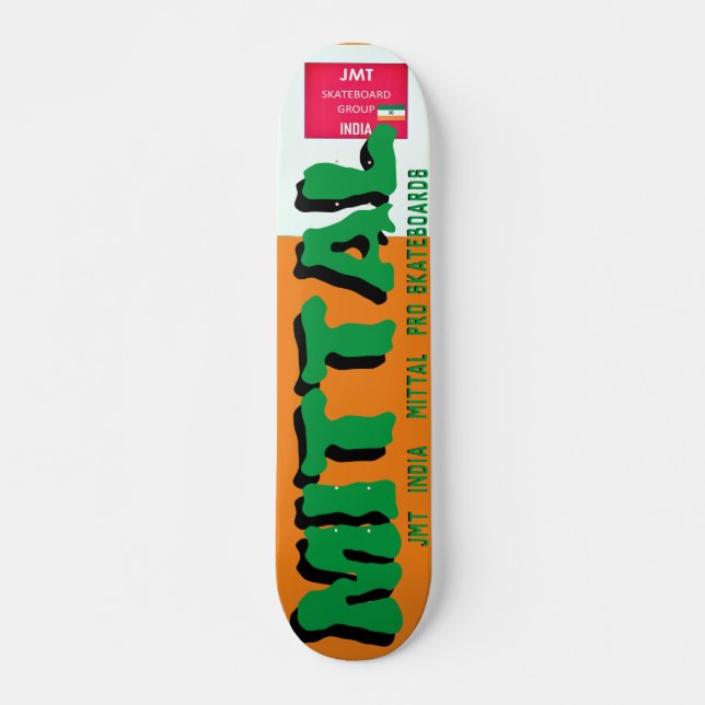 MITTAL JMT INDIA 7 3/4" Skateboarddecke Skateboard (Vorne)