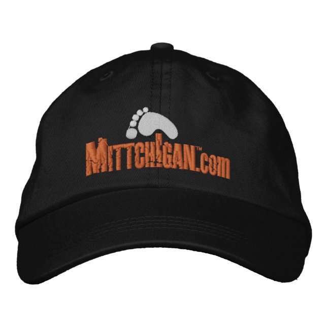 Mittchigan Hat Bestickte Kappe (Vorderseite)