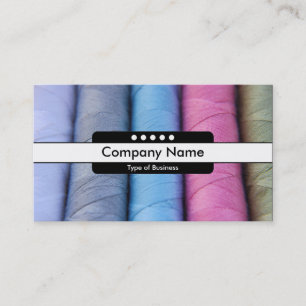 Mitte Band 5 Rollen - Rollen aus Baumwolle Visitenkarte