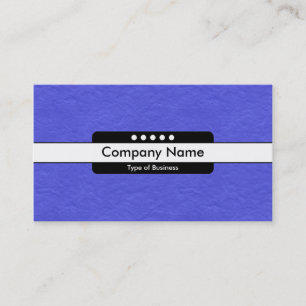 Mitte Band 5 Spots - Royal Blue Paper Texture Visitenkarte