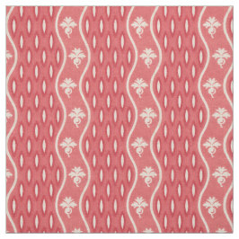 Mitte der 1800er Jahre: Wavy Stripe, Rosa Stoff