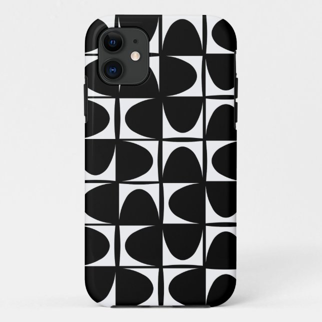 Mitte des Jahrhunderts Brasilia Fall Mate iPhone F Case-Mate iPhone Hülle (Rückseite)