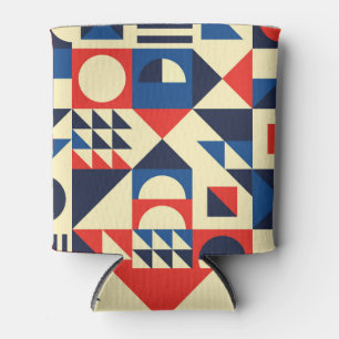 Mitte des Jahrhunderts geometrisch: Funky Retro-Mu Dosenkühler
