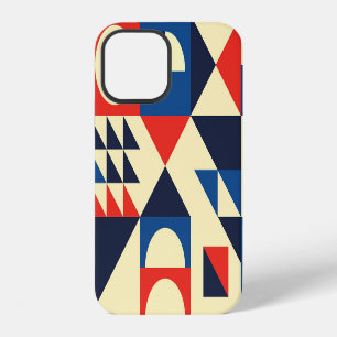 Mitte des Jahrhunderts Geometrisch: Funky Retro-Mu iPhone 12 Hülle