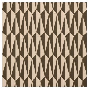 Mitte des Jahrhunderts geometrisch, Schokolade und Stoff