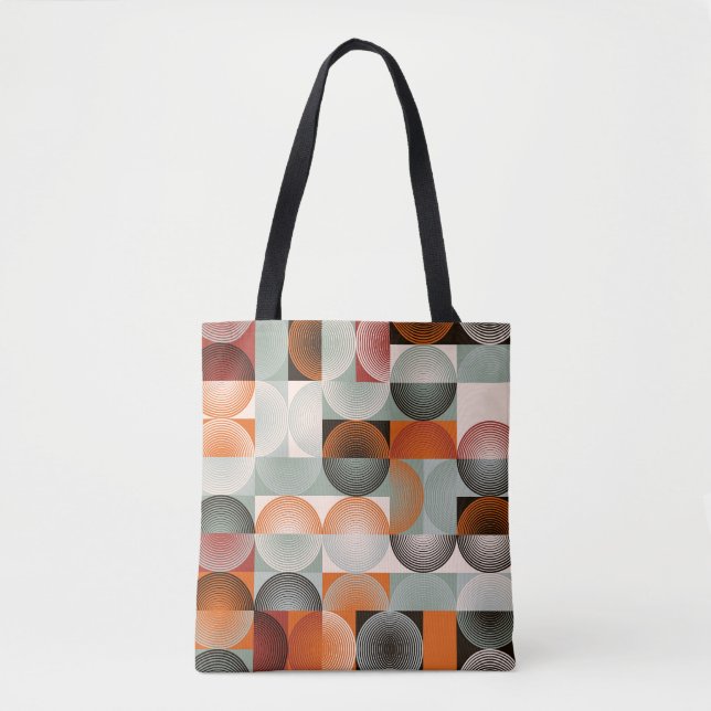 Mitte des Jahrhunderts geometrisches, abstraktes f (Vorderseite)