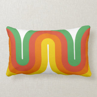 Mitte des Jahrhunderts kurvt Wurfs-Kissen lumbales Lendenkissen