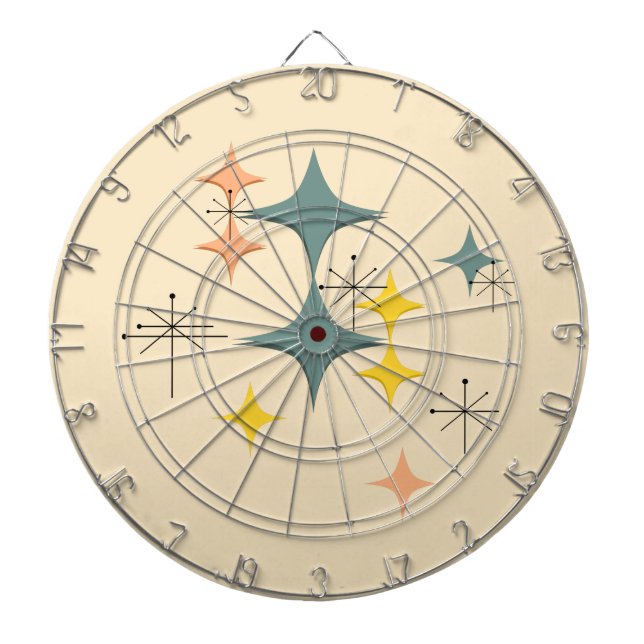 Mitte des Jahrhunderts moderne Eames Dartscheibe (vorne)