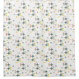 Mitte des Jahrhunderts moderne Eames Duschvorhang