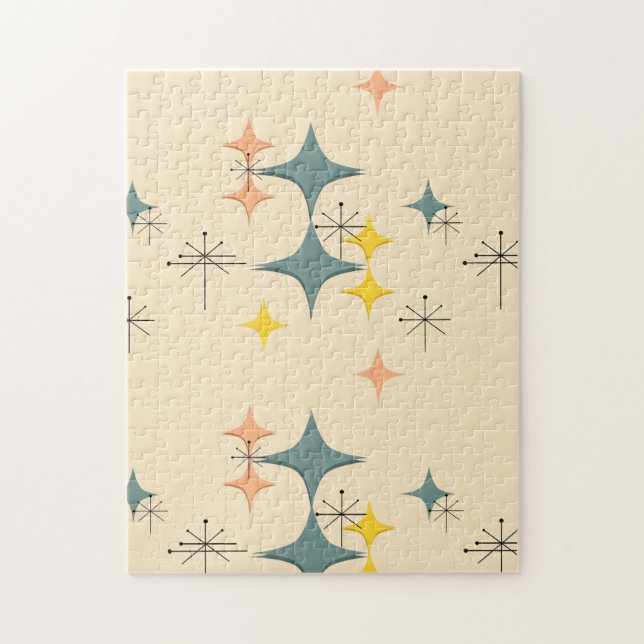 Mitte des Jahrhunderts moderne Eames Puzzle (Vertikal)