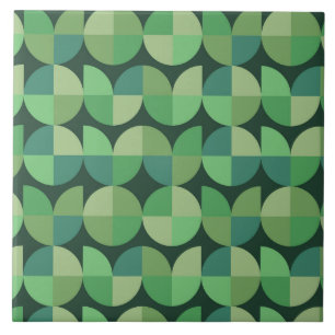 Mitte des Jahrhunderts Moderne geometrische Formen Fliese