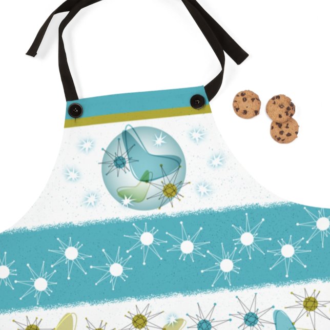 Mitte des Jahrhunderts Moderne Sternexplosion Unis Schürze (Von Creator hochgeladen)