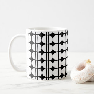 Mitte des Jahrhunderts modernes geometrisches Must Kaffeetasse