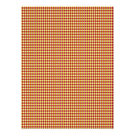Mitte des Jahrhunderts modernes Wiederholungsmuste Poster