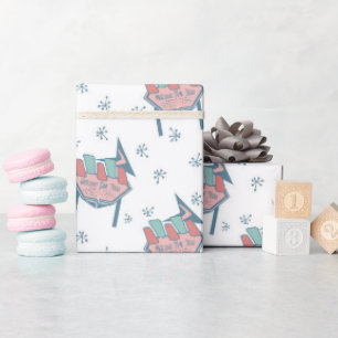 Mitte des Jahrhunderts Muster Geschenkpapier