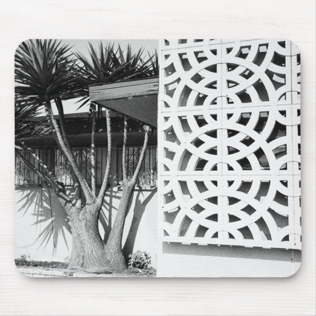 Mitte- des Jahrhundertsgarten Mousepad (Vorne)