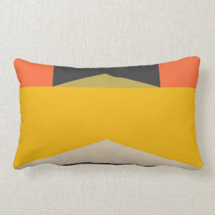 Mitte- des Jahrhundertsmoderne abstrakte Lendenkissen