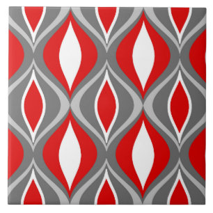 Mitte- des Jahrhundertsmoderne Diamanten, Fliese