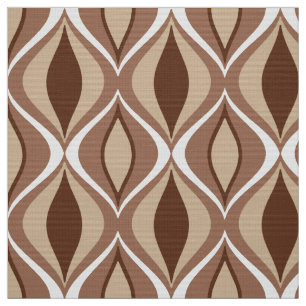 Mitte- des Jahrhundertsmoderne Diamanten, Taupe Stoff