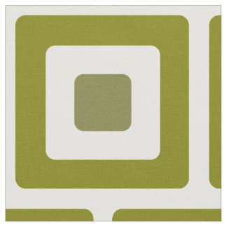 Mitte- des Jahrhundertsmoderne gerundete Blöcke Stoff