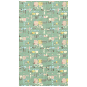 Mitte- des Jahrhundertsmoderne Tischdecke