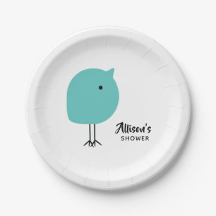 Mitte- des Jahrhundertsmoderner Pappteller