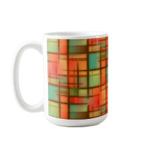 Mitte- des Jahrhundertsmodernes abstraktes