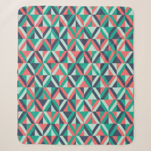 Mitte- des Jahrhundertsmodernes geometrisches Sherpadecke