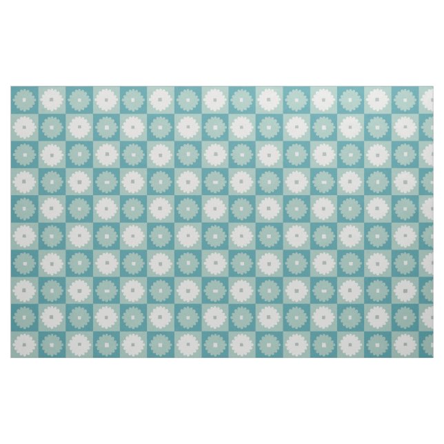 Mitte- des Jahrhundertsmodernes geometrisches Stoff (Fat Quarter (45,7 x 55,9 cm))