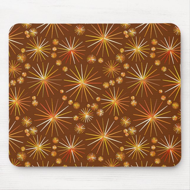 Mitte des Jahrhundertssputnik-Muster, Mousepad (Vorne)