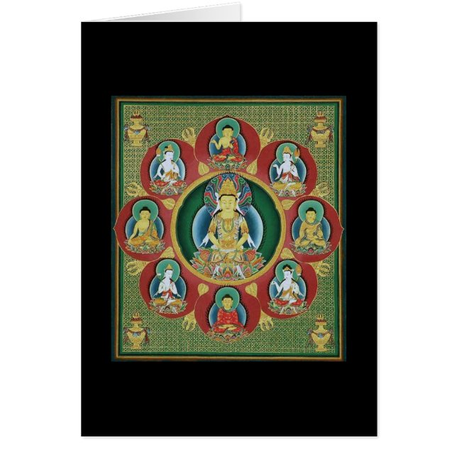 Mitte einer Taizokai Mandala (Vorne)