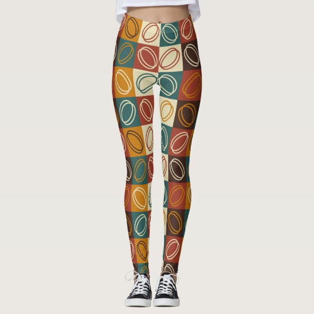 Mitte Jahrhundert Leggings (Vorderseite)