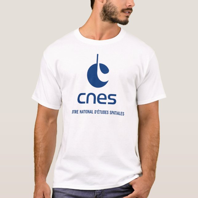 Mitte nationale d'études spatiales T-Shirt (Vorderseite)