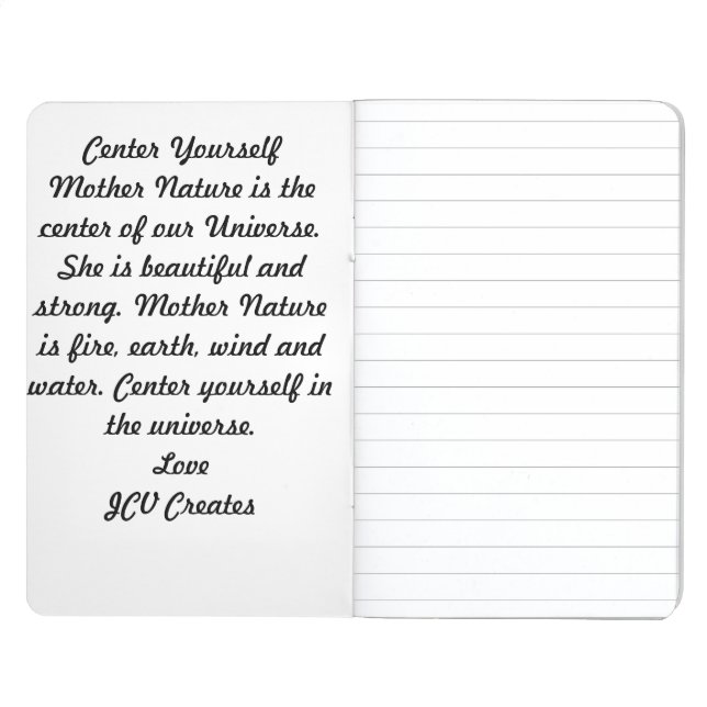 Mitte sich taschennotizbuch (Innenseite Vorne)