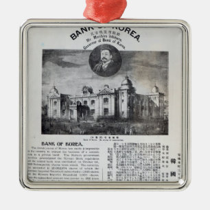 Mitteilung der Einrichtung Ornament Aus Metall