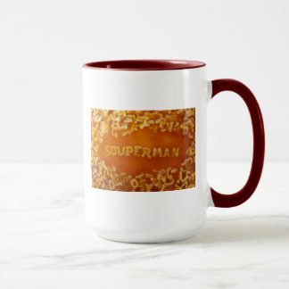 Mitteilung in meiner Suppen-Tasse: Souperman Tasse