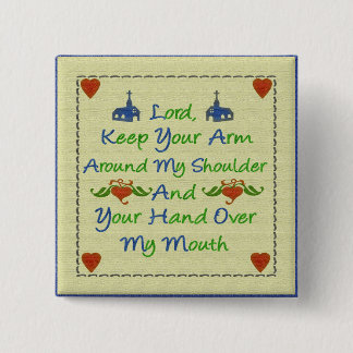 Mitteilung Lord-Help Me Religious Humor Button