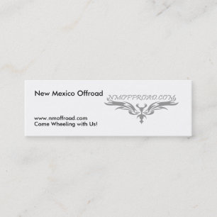 Mitteilungsblatkarten Nanometers nicht für den Mini Visitenkarte