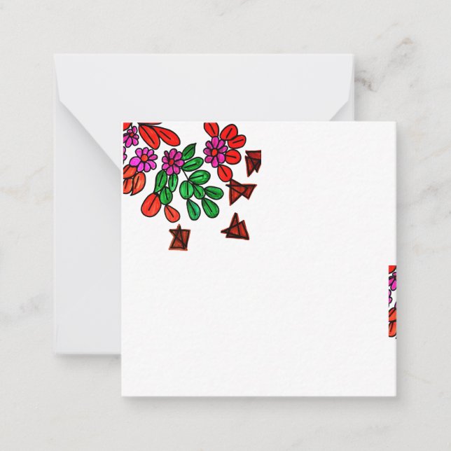 Mitteilungskarte (Vorderseite)