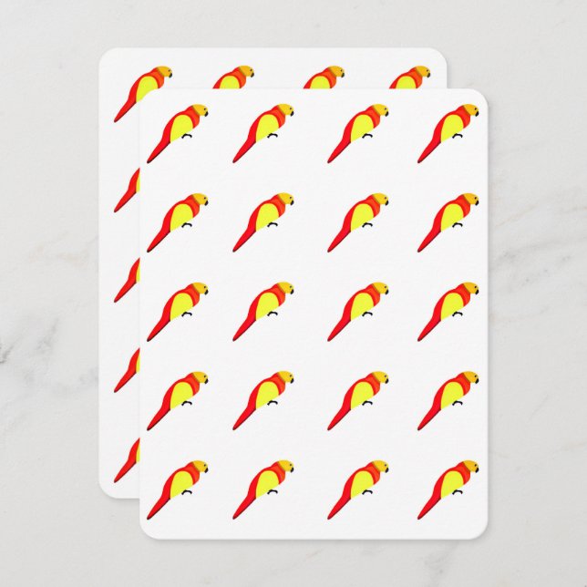 Mitteilungskarten (Vorne/Hinten)