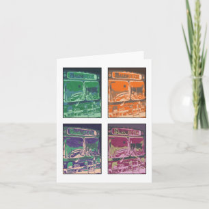 Mitteilungskarten "Bus #79"