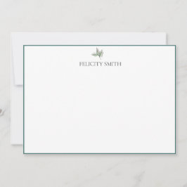 Mitteilungskarten Elegantes Flachbild Modernes bot