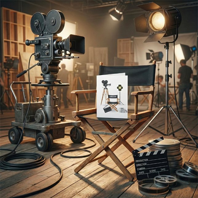 Mitteilungskarten Film-Direktorn-Set (Von Creator hochgeladen)