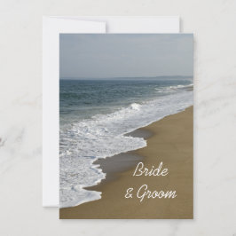 Mitteilungskarten für Hochzeiten am Strand und im