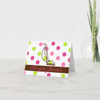 Mitteilungskarten für Reinigungsdienste