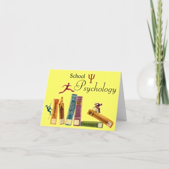 Mitteilungskarten zur Schulpsychologie (Vorderseite)