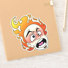 Mittel 6" x 6" Vinyl-Aufkleber, kundenspezifisch g Aufkleber