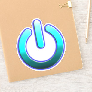 Mittel 6" x 6" Vinyl-Aufkleber, kundenspezifisch g Aufkleber