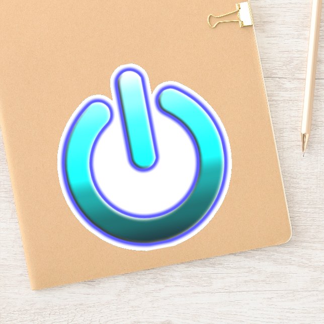 Mittel 6" x 6" Vinyl-Aufkleber, kundenspezifisch g Aufkleber (Notizbuch)